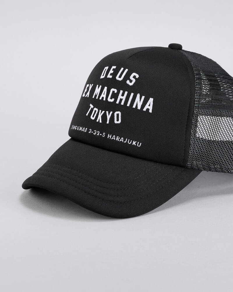 Deus Ex Machina Harajuku Address Trucker Cap for Mens