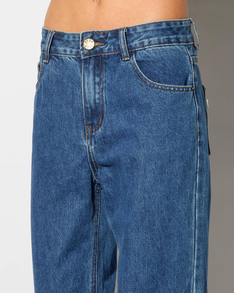DESU Icon Straight Leg Jeans for Womens