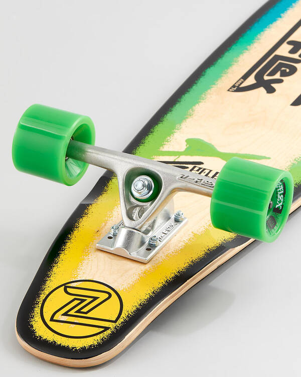 Z-flex Pop Blue Fade Roundtail 39.5" Longboard for Mens