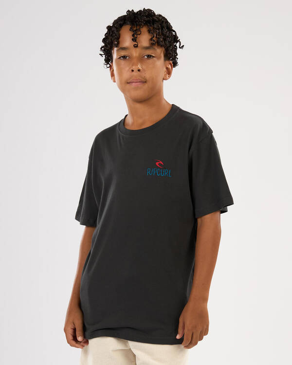 Rip Curl Boys' Shred Til Dead T-Shirt for Mens