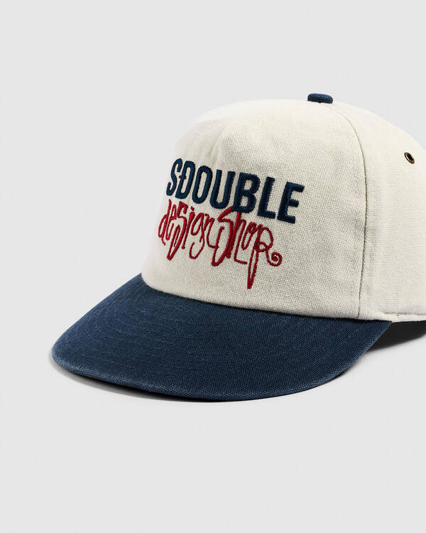 S-Double Funky Ranger Canvas Strapback Cap for Mens