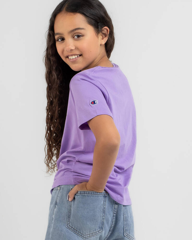 Champion Girls' Logo T-Shirt for Womens