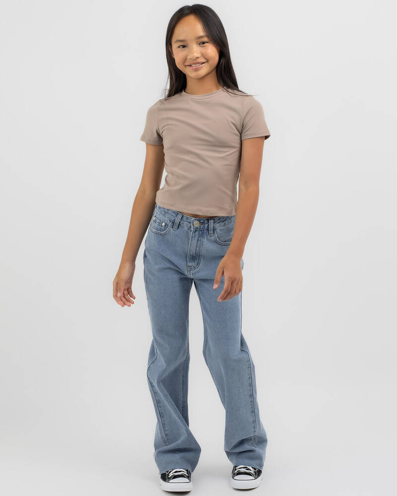 Ava And Ever Girls' Basic Super Soft Tee for Womens