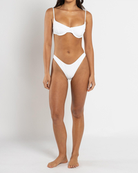 Rusty Sandalwood Balconette Bikini Top for Womens image number null