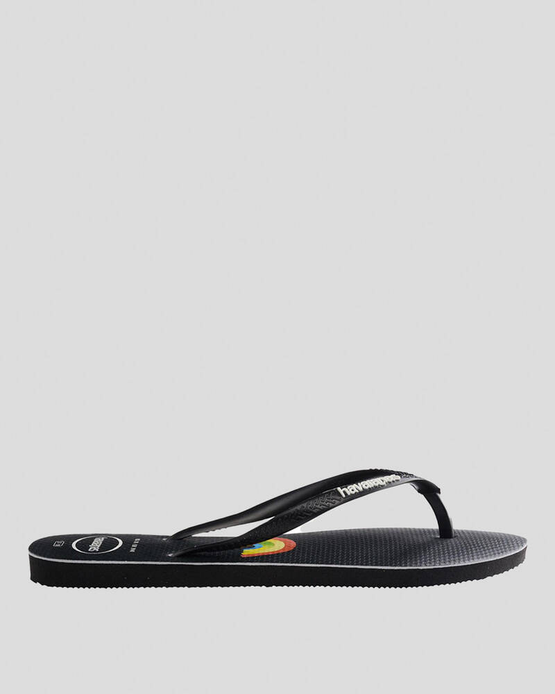 Havaianas Slim Rainbow Thongs for Womens