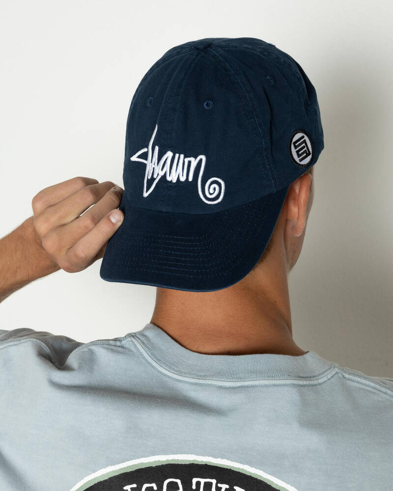 S-Double Shawn Script Strapback Cap for Mens