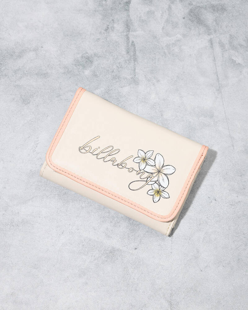 Billabong Hibiscus Haze Trifold Wallet for Womens