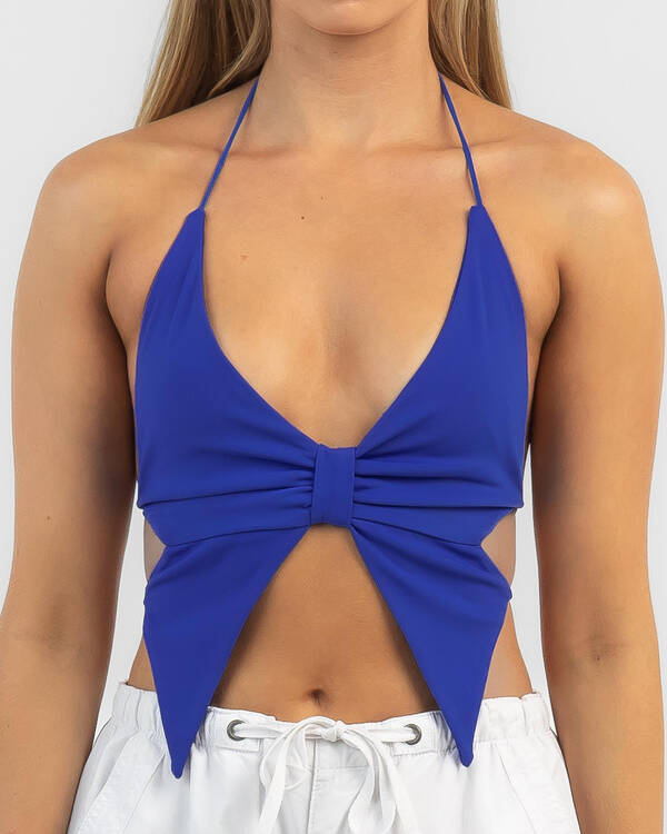 Ava And Ever Fly Away Halter Top for Womens