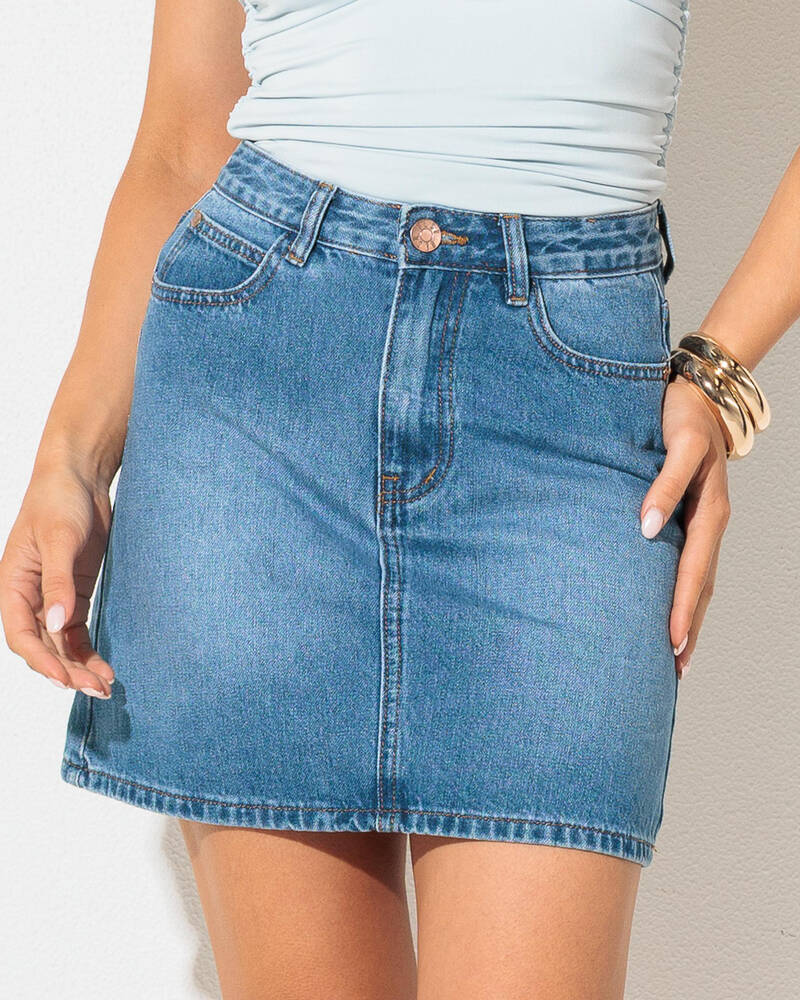 DESU Nellie Denim Skirt for Womens