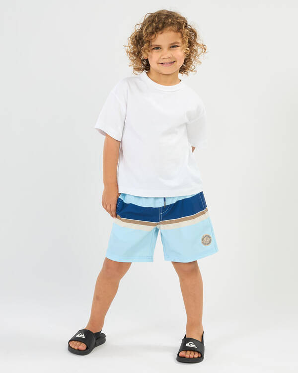 Jacks Toddlers' Retro Wave Elastic Waist Shorts for Mens