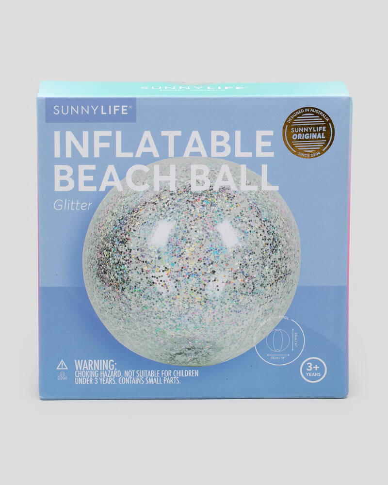 Sunnylife Glitter Inflatable Beach Ball for Unisex