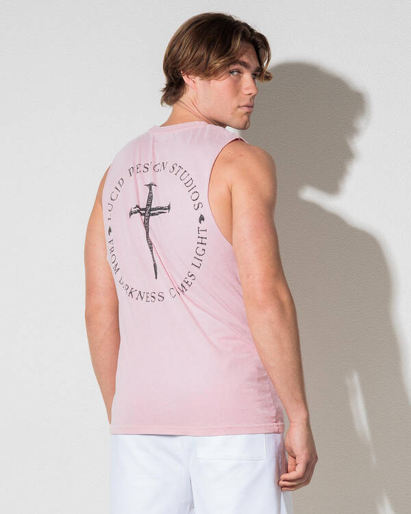 Fray Muscle Tank