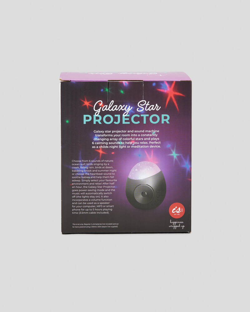 Get It Now Galaxy Star Projector & Sound Machine for Unisex