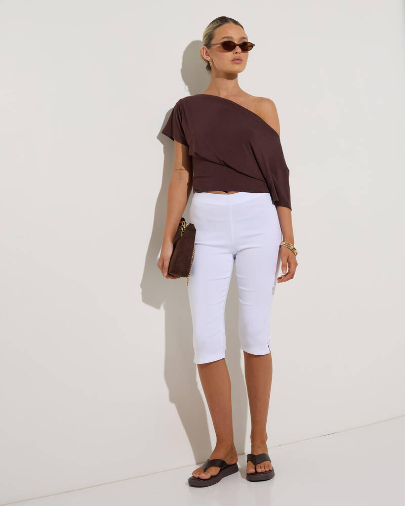 Ava And Ever Posh Capri Pants for Womens