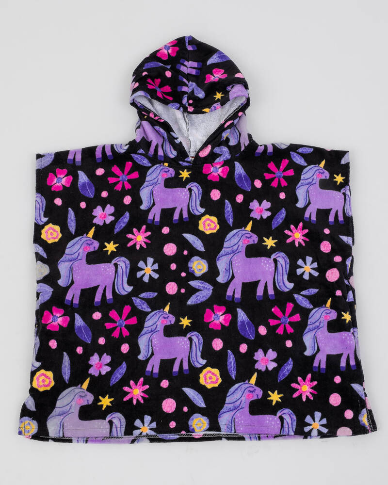 Topanga Toddlers' Sparkly Unicorn Hooded Towel for Womens