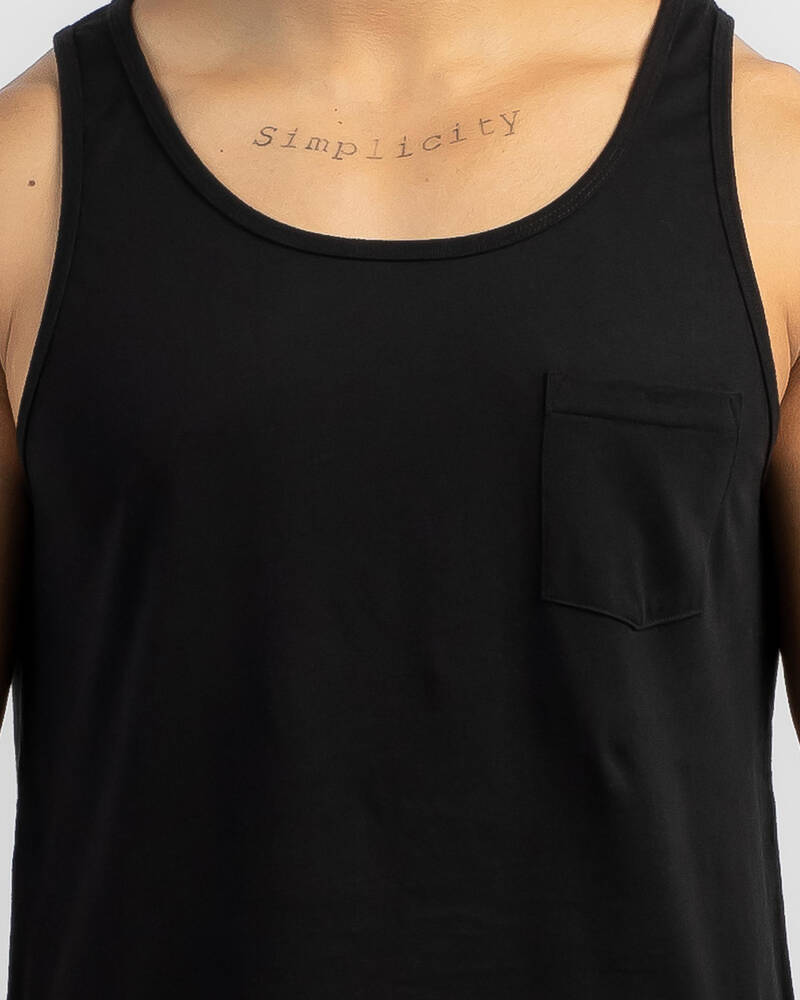 Rip Curl Plain Tank for Mens