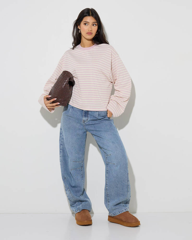 YH & Co Romy Long Sleeve Top for Womens