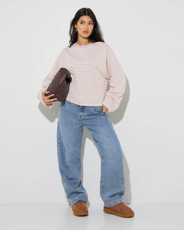 YH & Co Romy Long Sleeve Top for Womens