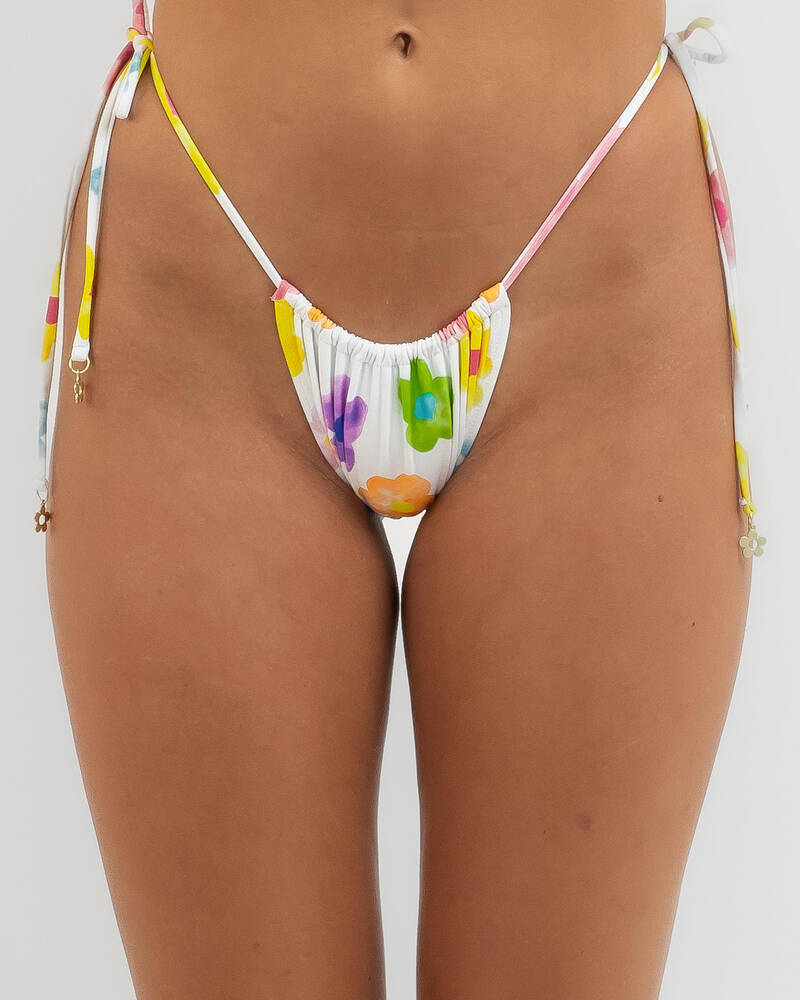 Topanga Love Bug Itsy Tie Bikini Bottom for Womens