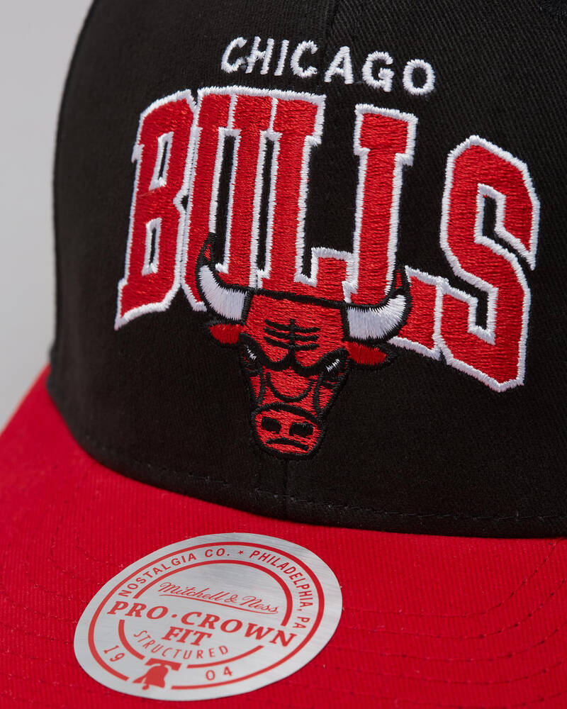 Mitchell & Ness Chicago Bulls Crown Snapback Cap for Mens