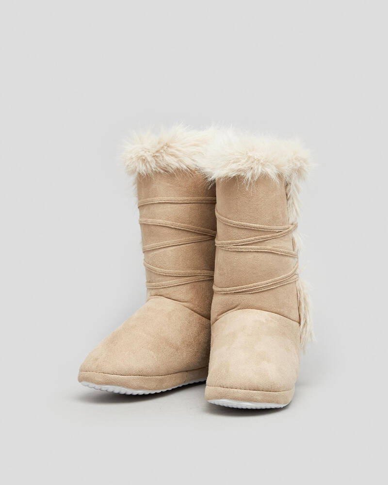 Mooloola Elsa Slipper Boots for Womens