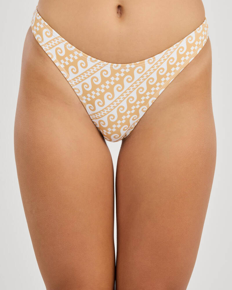 Kaiami Layne High Cut Bikini Bottom for Womens