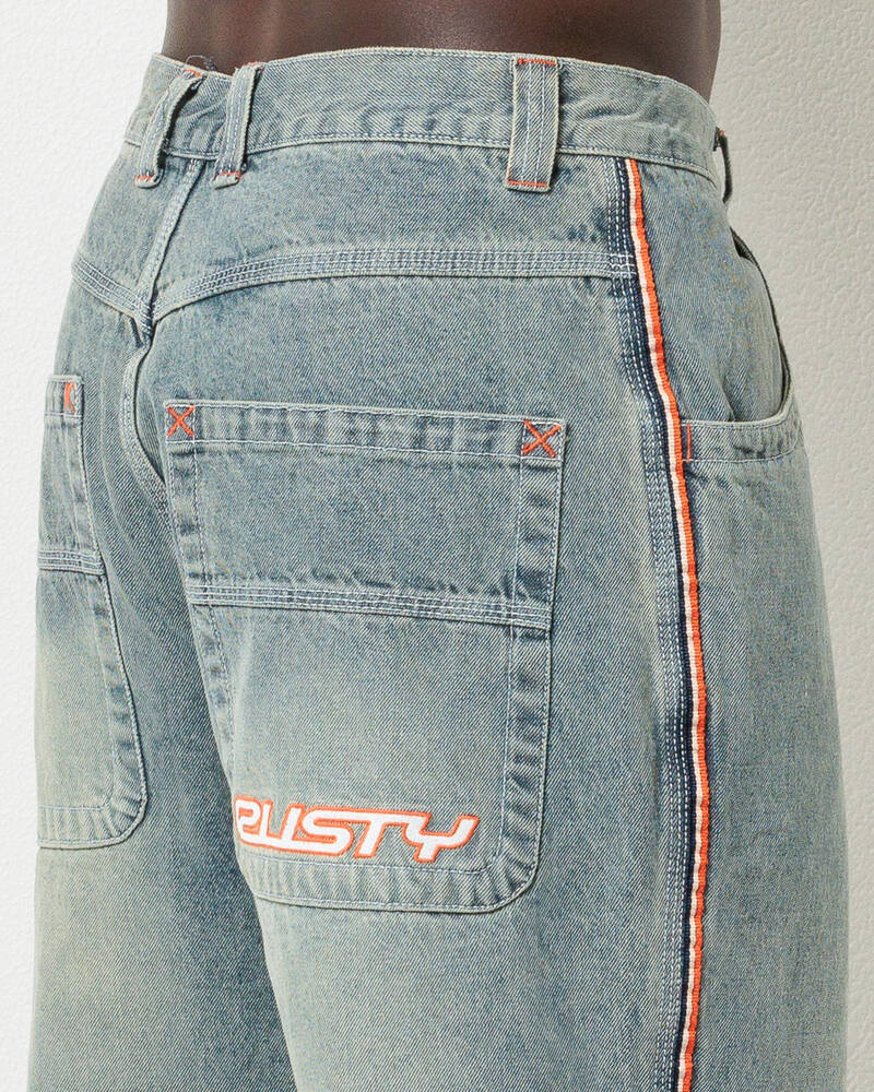 Rusty Flip Daddy 2.0 Denim Jeans for Mens