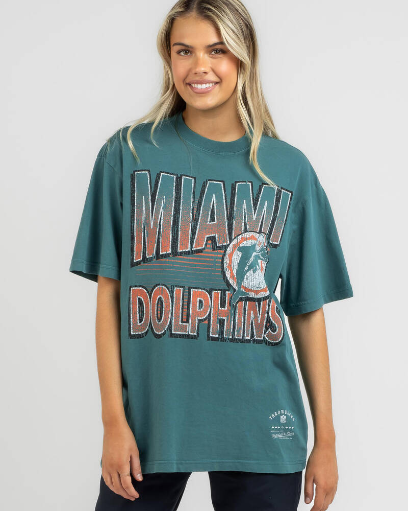 Mitchell & Ness Inline Stack T-Shirt for Womens
