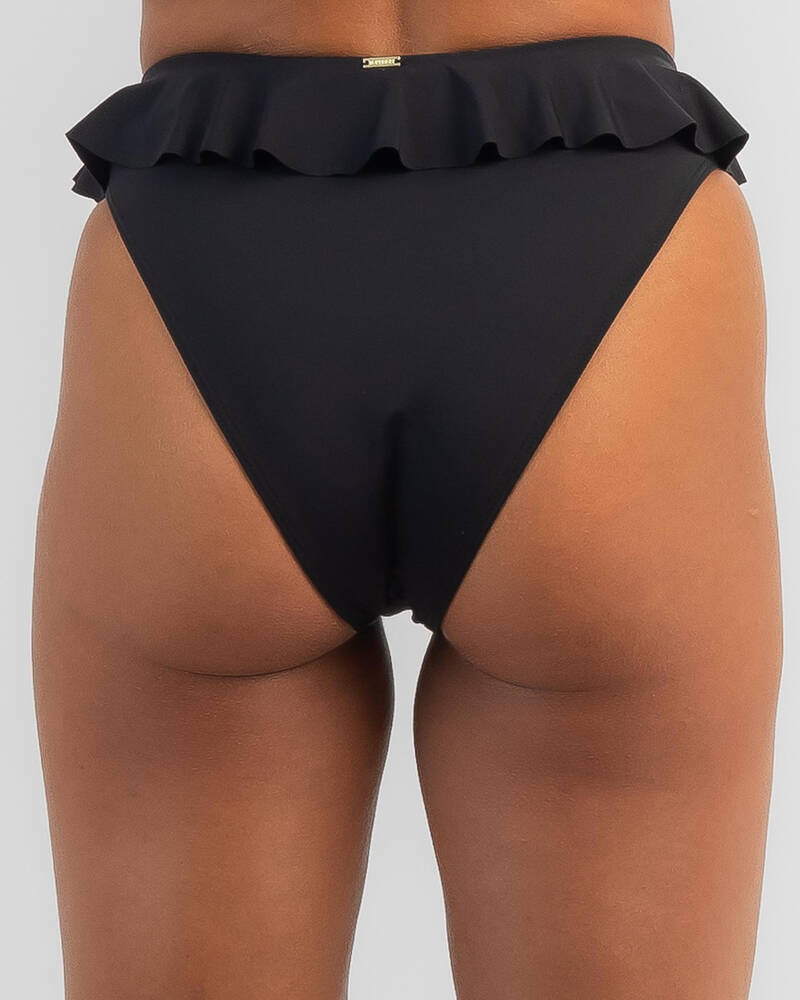 Topanga Bianca Frill High Waisted Bikini Bottom for Womens