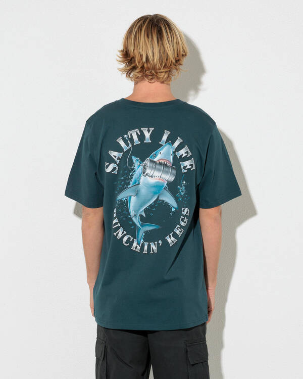 Salty Life Happy Hour Hunter T-Shirt for Mens