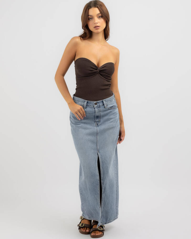 Mooloola Bianca Knit Tube Top for Womens