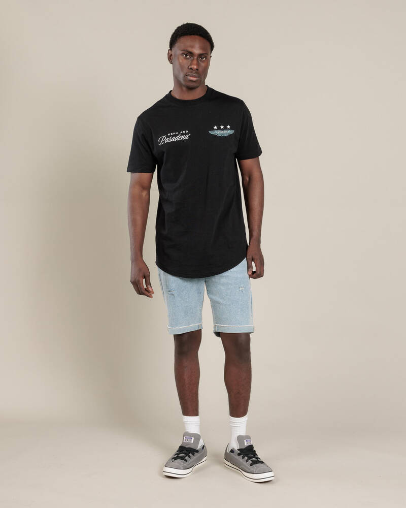 Nena & Pasadena Pledge Dual Curve T-Shirt for Mens