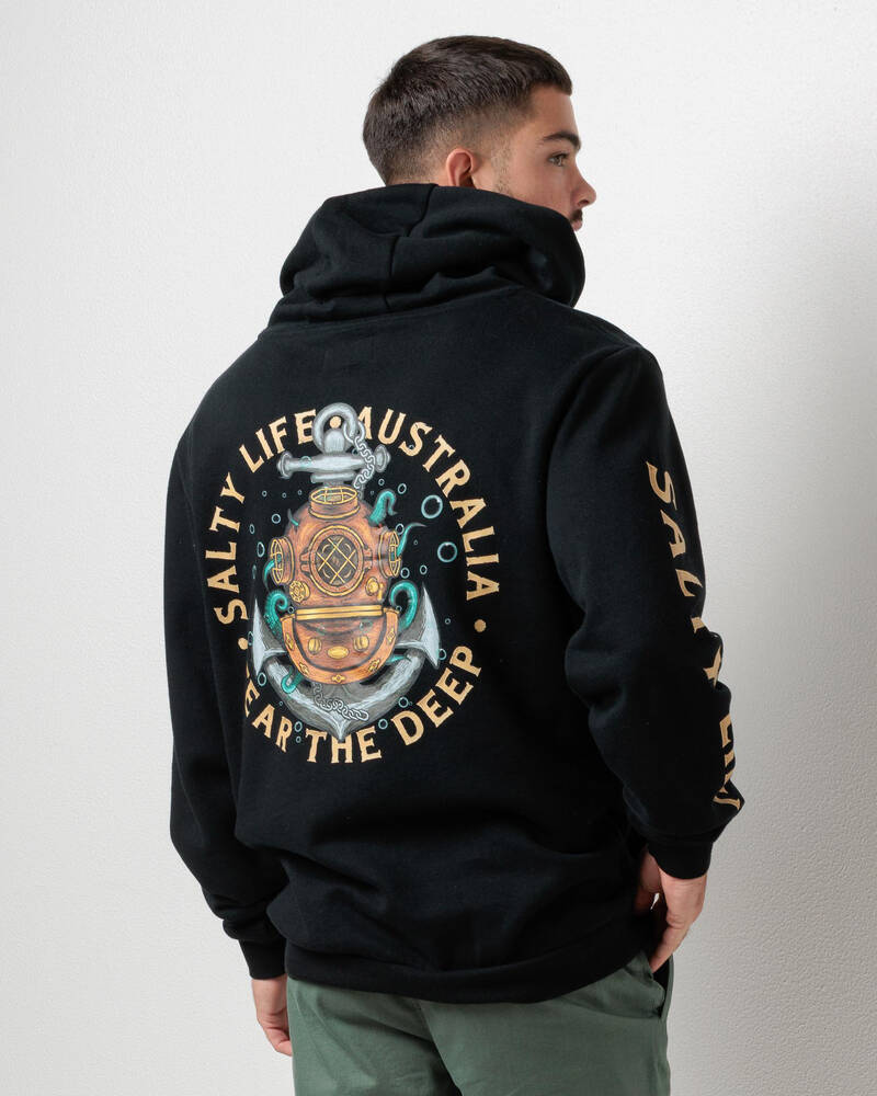 Salty Life Fear The Deep Hoodie for Mens