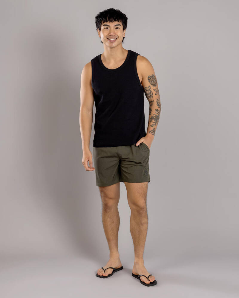 Salty Life Whirlwind Elastic Waist Shorts for Mens
