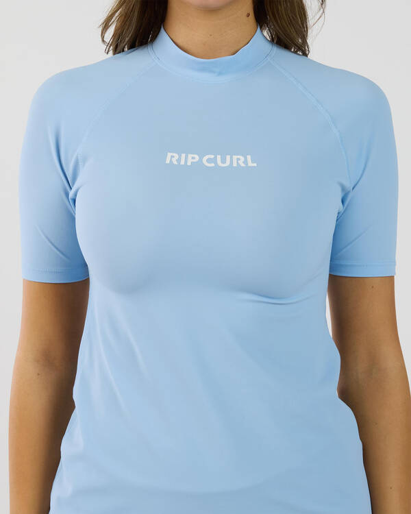 Rip Curl Classic Surf Short Sleeve UPF Rash Vest for Womens