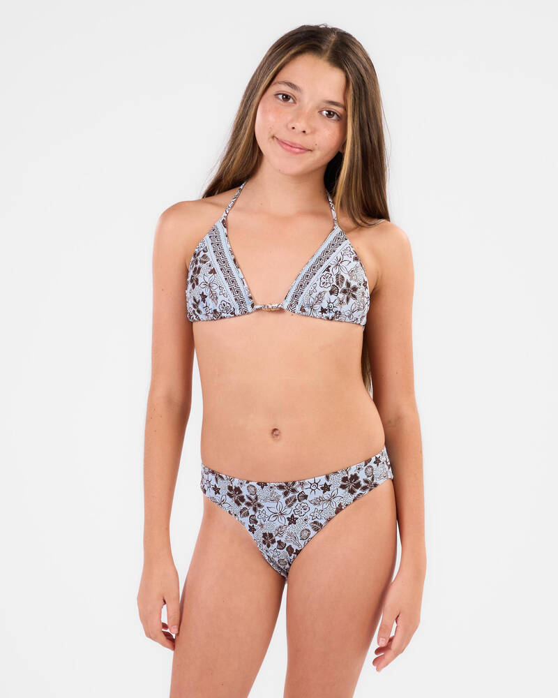 Topanga Girls' Coconut Cove Triangle Bikini Set for Womens