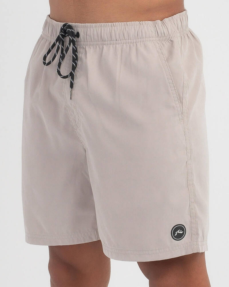 Rusty Dynamic Elastic Waist Shorts for Mens