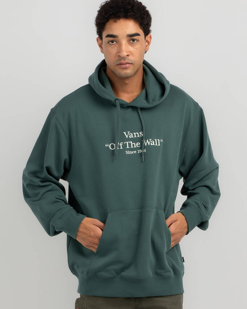 Vans Quoted Loose Pull Over Hoodie for Mens