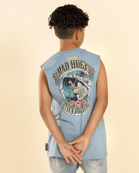 The Mad Hueys Boys' Stay Frothin Muscle Tank for Mens image number null