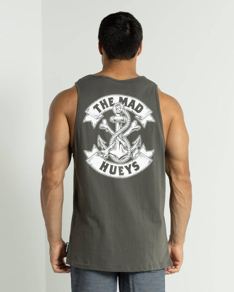 The Mad Hueys Anchor Bones Singlet for Mens