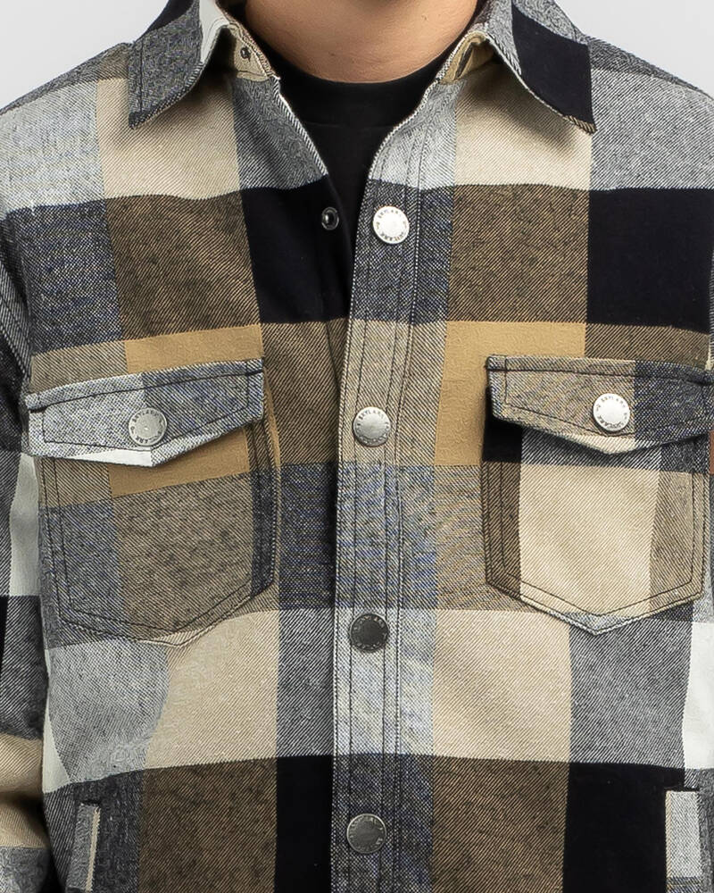 Skylark Boys' Bronzed Long Sleeve Shirt for Mens