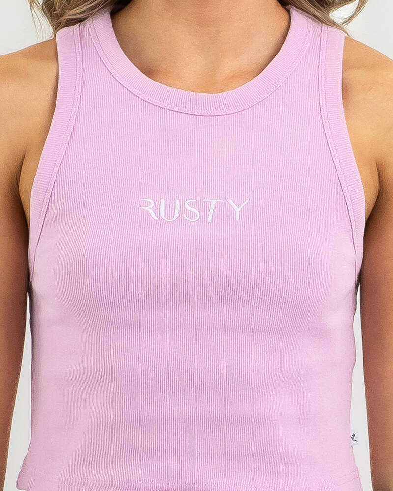 Rusty Signature Tank Top for Womens