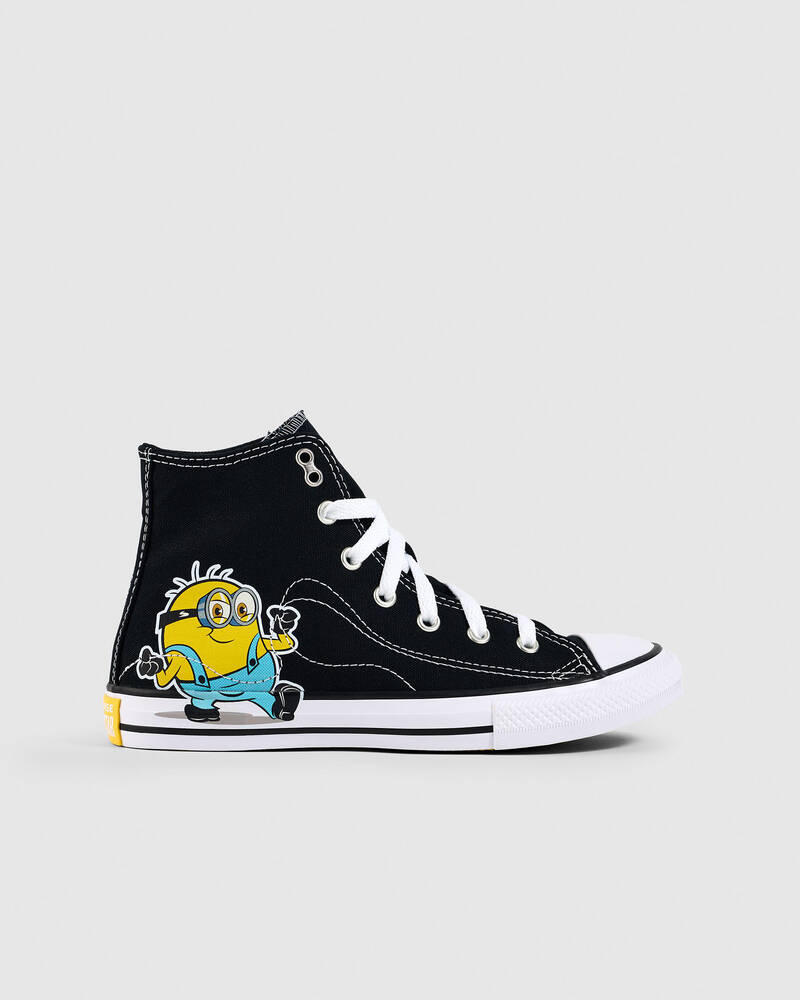 Converse Boys' Minions Chuck Taylor All Star Hi Tops Shoes for Mens