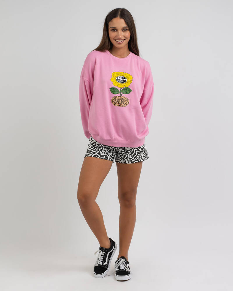 Stussy Sunflower Sweatshirt for Womens