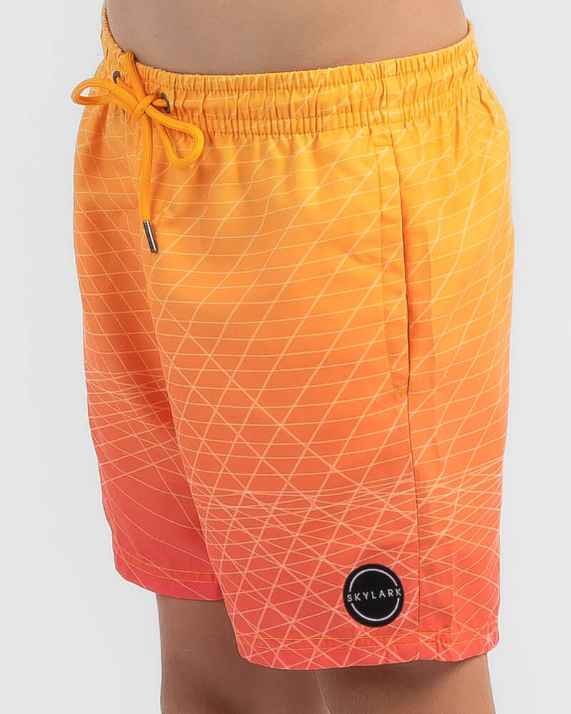 Skylark Boys' Pacific Elastic Waist Shorts for Mens