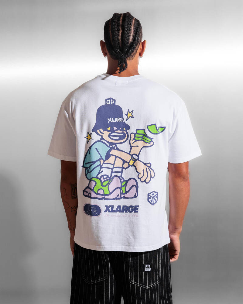 XLarge Dice Throw T-Shirt for Mens