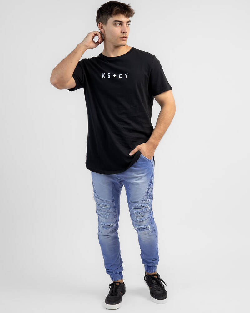 Kiss Chacey Hydra Denim Jogger Pants for Mens