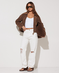 DESU Dixie Mom Coloured Jeans for Womens image number null