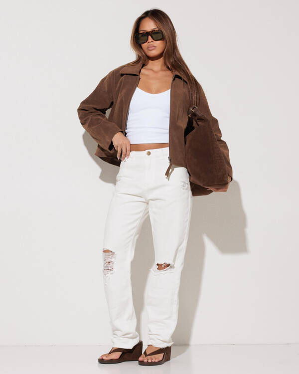 DESU Dixie Mom Coloured Jeans for Womens