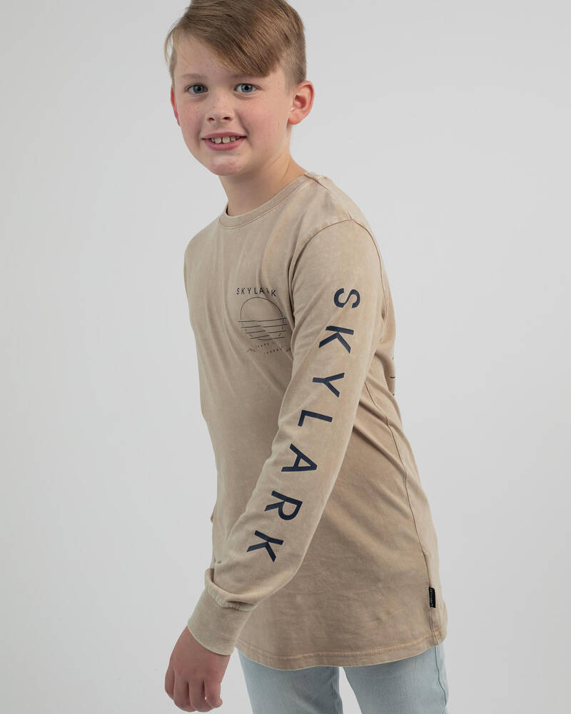 Skylark Boys' Liberate Long Sleeve T-Shirt for Mens